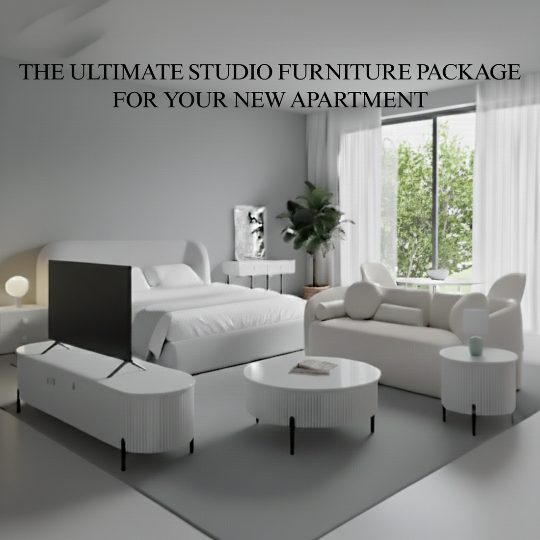 The Ultimate Studio Furniture Package for Your New  Apartment