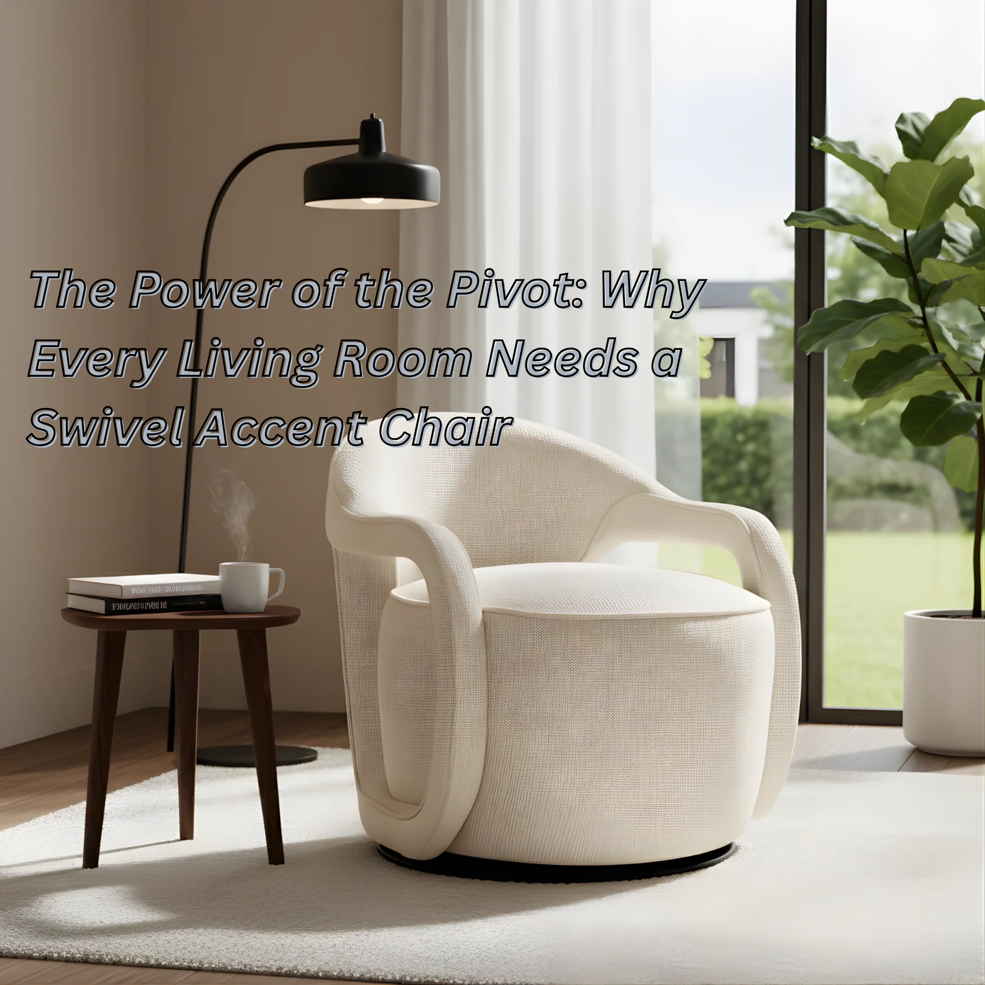 The Power of the Pivot: Why Every Living Room Needs a Swivel Accent Chair