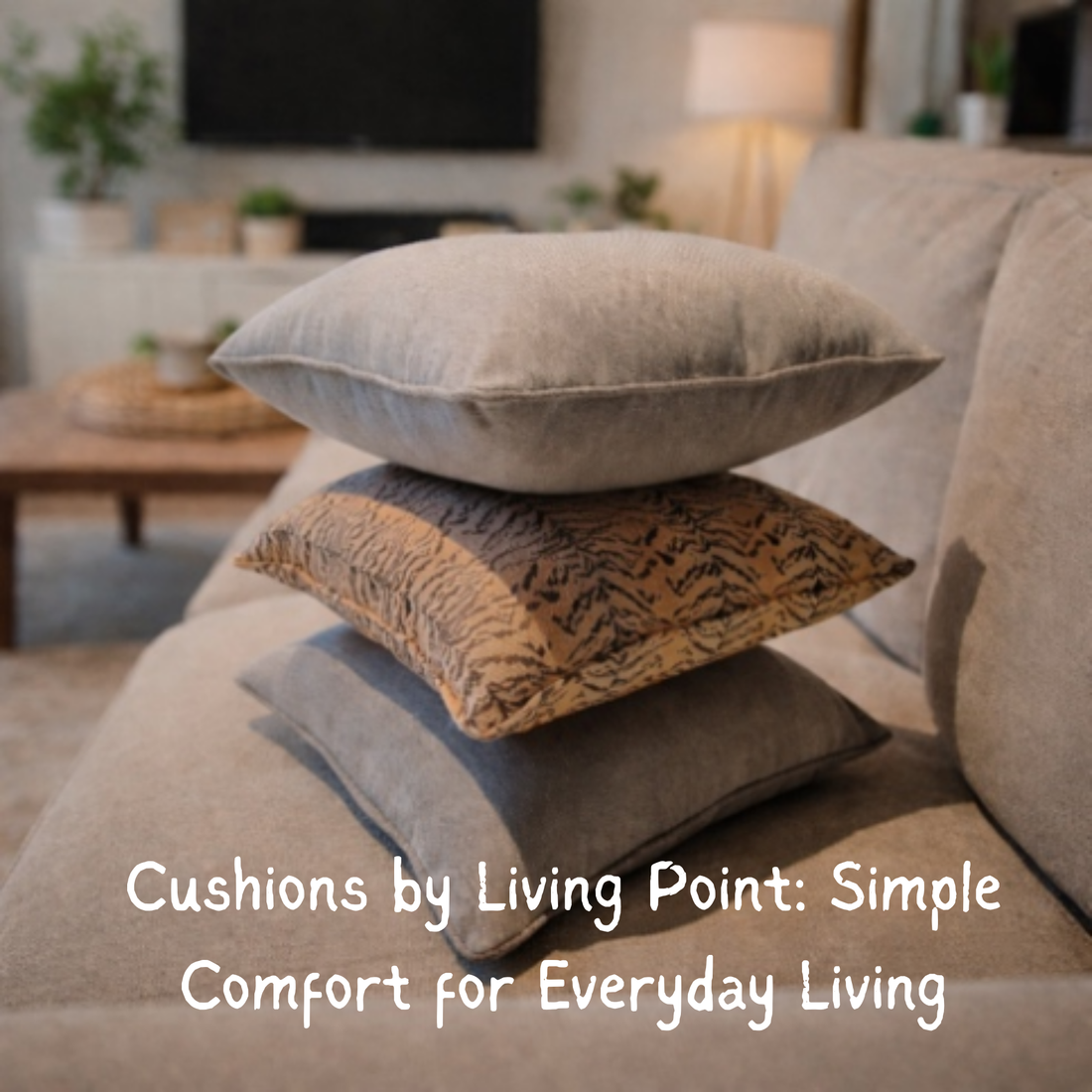 Cushions by Living Point: Simple Comfort for Everyday Living