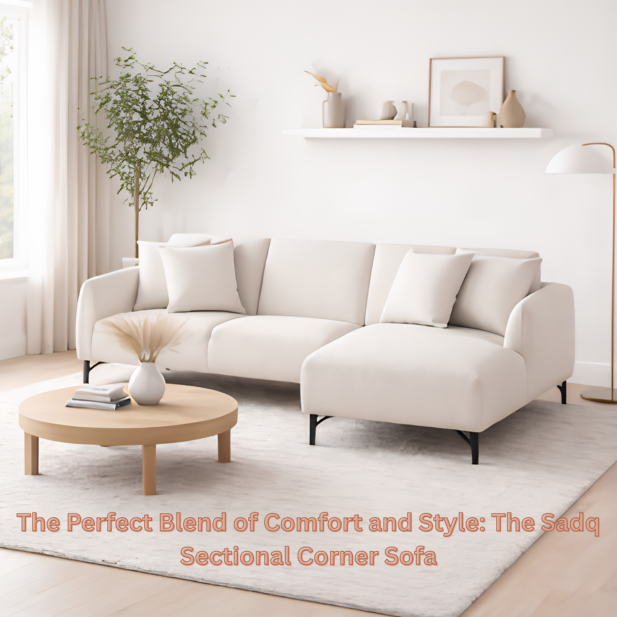 The Perfect Blend of Comfort and Style: The Sadq Sectional Corner Sofa