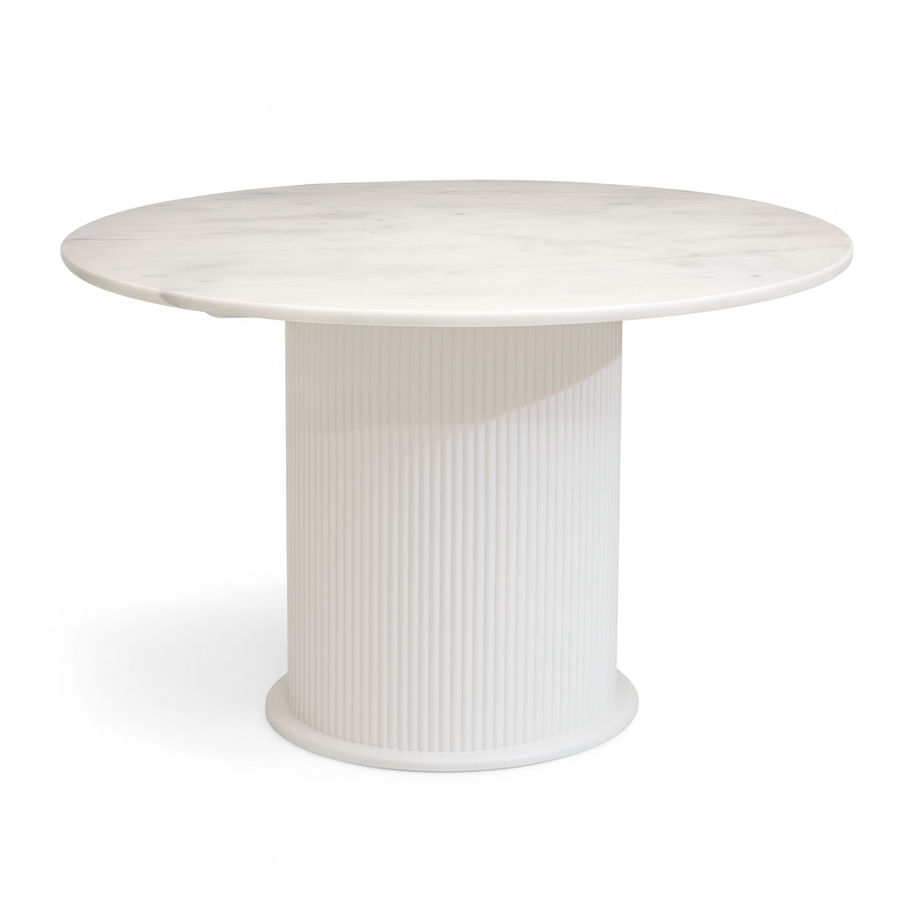 LARSON 4 SEATER MARBLE TABLE