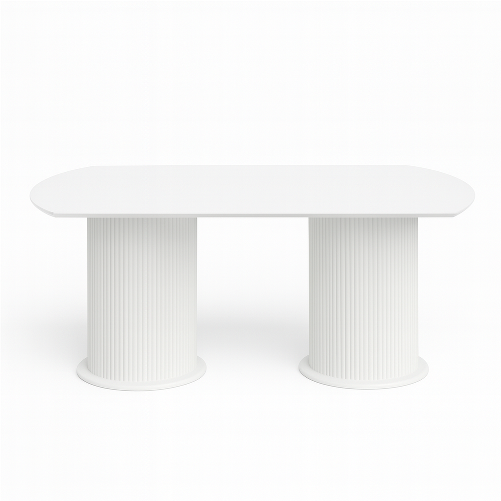 LARSON 6 SEATER WOODEN TABLE
