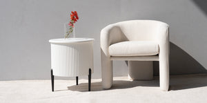 LARSON WOODEN END TABLE
