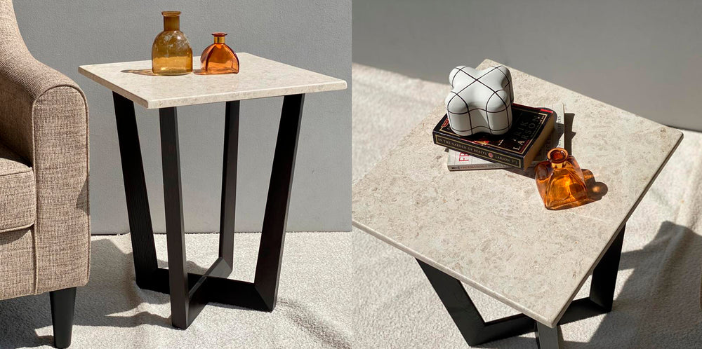 DALTON MARBLE END TABLE