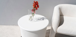LARSON WOODEN END TABLE