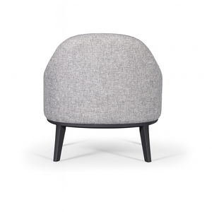 Adam Accent Chair Back Side View from Living point