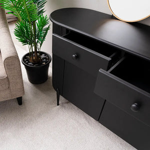 Alexa Storage Unit Close View from Living point