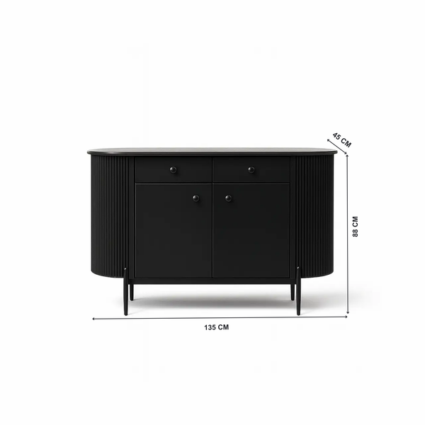 Alexa Storage Unit with Dimension from Living point