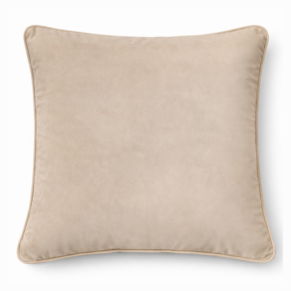 Amber Plush Plain Velvet Pillow from Living Point