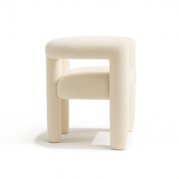 Amy Arm Chair Side View from Living Point