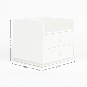 Anya Side Table with dimensions from Living point
