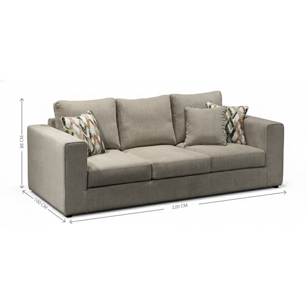 Atlas 3 Seater Sofa with Dimensions from Living point