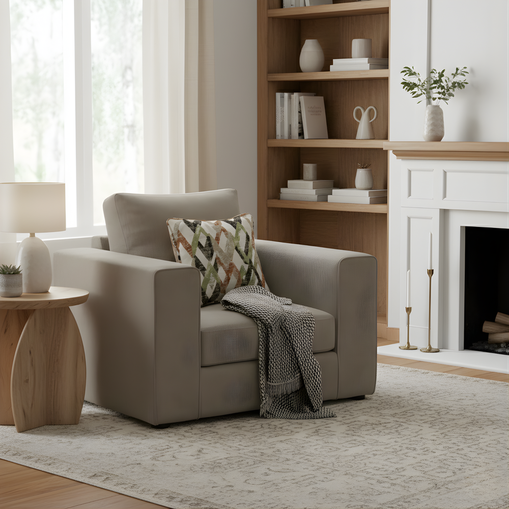 Atlas Single Seater Sofa Lifestyle Image from Living point