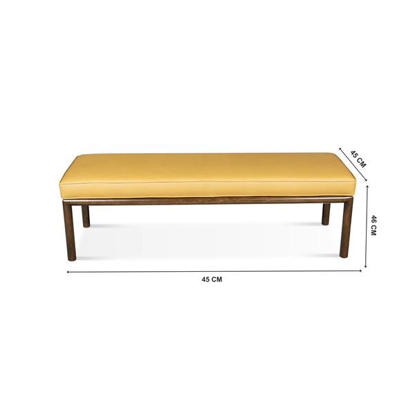 Ava Bench – Modern Upholstered Bench Living Point