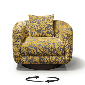 Barbera Swivel Chair - Living Point