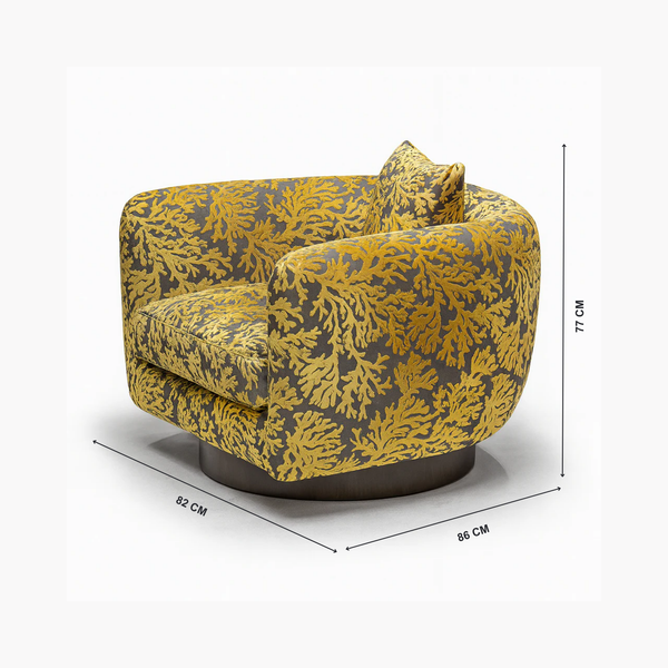 Barbera Swivel Chair Living Point