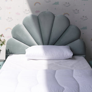 Bloom Kids' Platform Bed Headboard Wide View from Living point