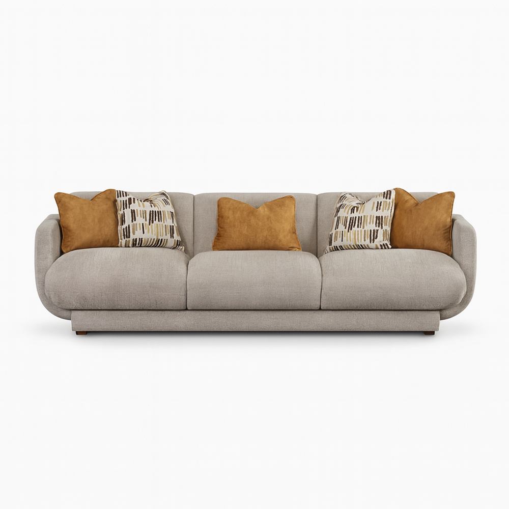 Bucharest Grey Sofa Lifestyle Image from Living point