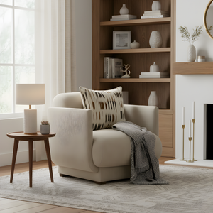 Bucharest Single Seater Sofa Lifestyle Image from Living point