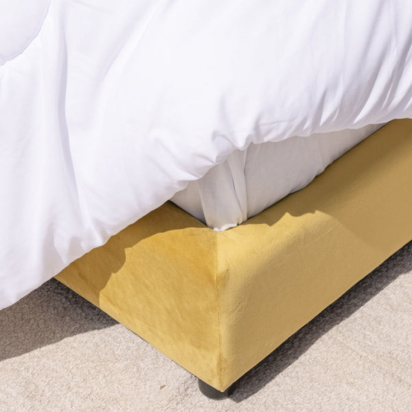 Butterfly Bed – Kids Upholstered Bed Frame close view from Living point