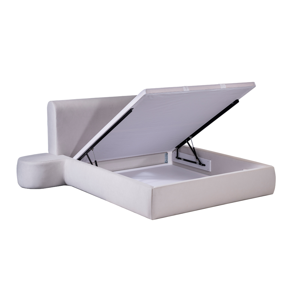 Celine Upholstered Bed Lifestyle Image from Living point
