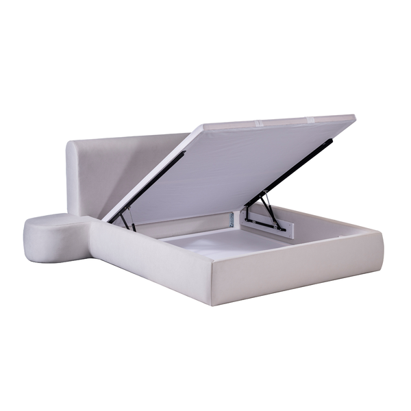 Celine Upholstered Bed With Storage from Living point