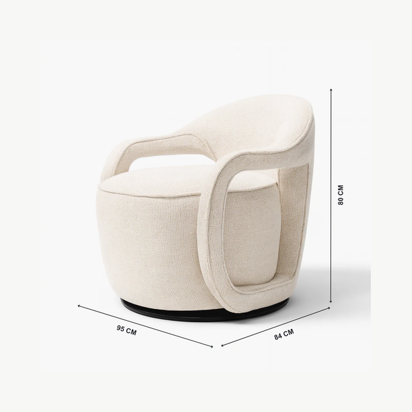 Chloe Swivel Chair Living Point