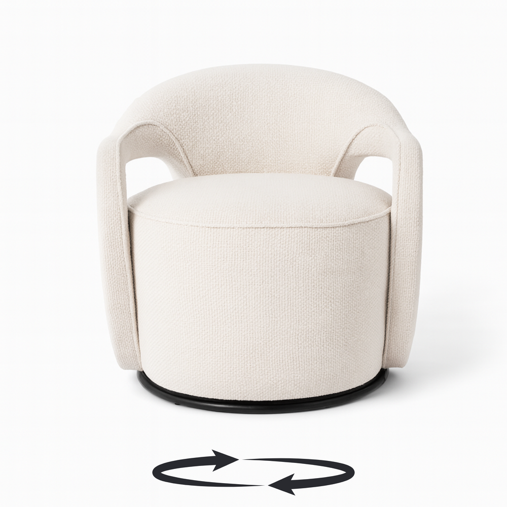 Chloe Swivel Chair Lifestyle Image from Living point