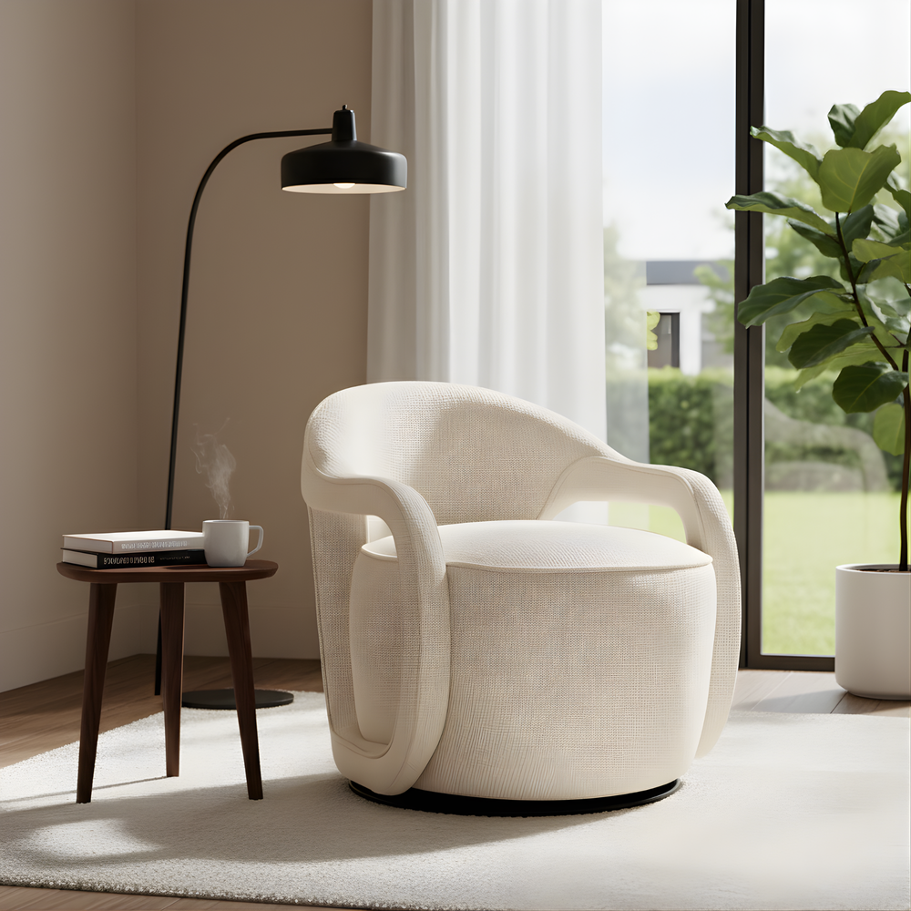 Chloe Swivel Chair Lifestyle Image from Living point