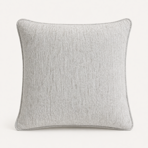 Cool Ash Chenille Pillow from Living Point