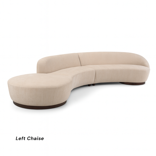 Cooper Curved Sofa Left Chaise from Living point
