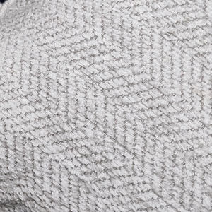 Crème Texture Pillow Fabric Close View from Living Point