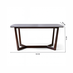 Dalton Wooden Dining Table Living Point
