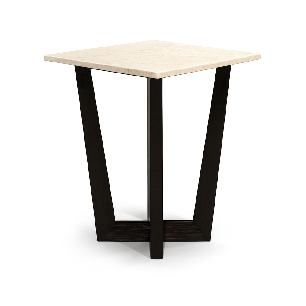 Dalton Marble End Table Lifestyle Image from Living point 