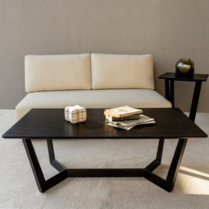Dalton Wooden Coffee Table Lifestyle Image from Living point