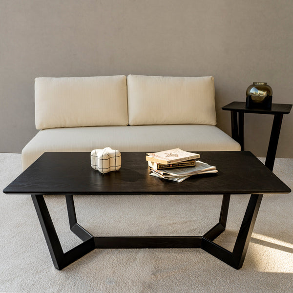 Dalton Wooden Coffee Table Lifestyle Image from Living point