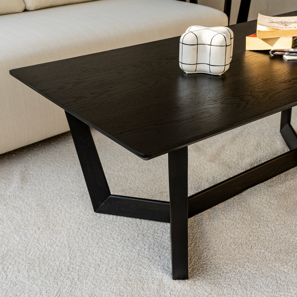 Dalton Wooden Coffee Table Lifestyle Image from Living point