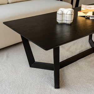 Dalton Wooden Coffee Table top Close View from Living point