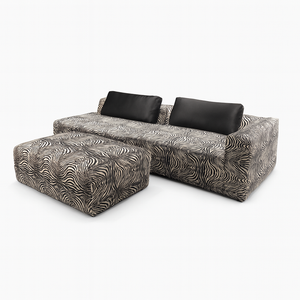 Diesel Modular Sofa side View from Living point