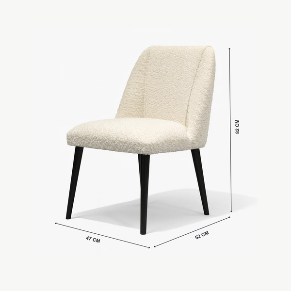 Dining Chair-1206 with Dimensions from Living point