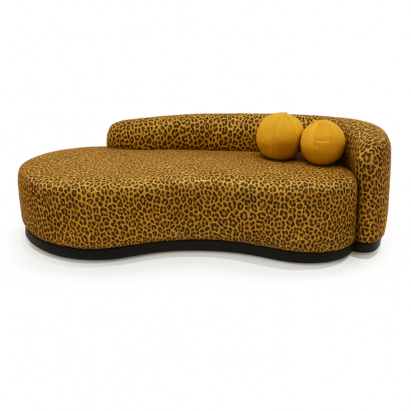 Dragon Chaise Lounge Animal Print Fabric from Living Point 