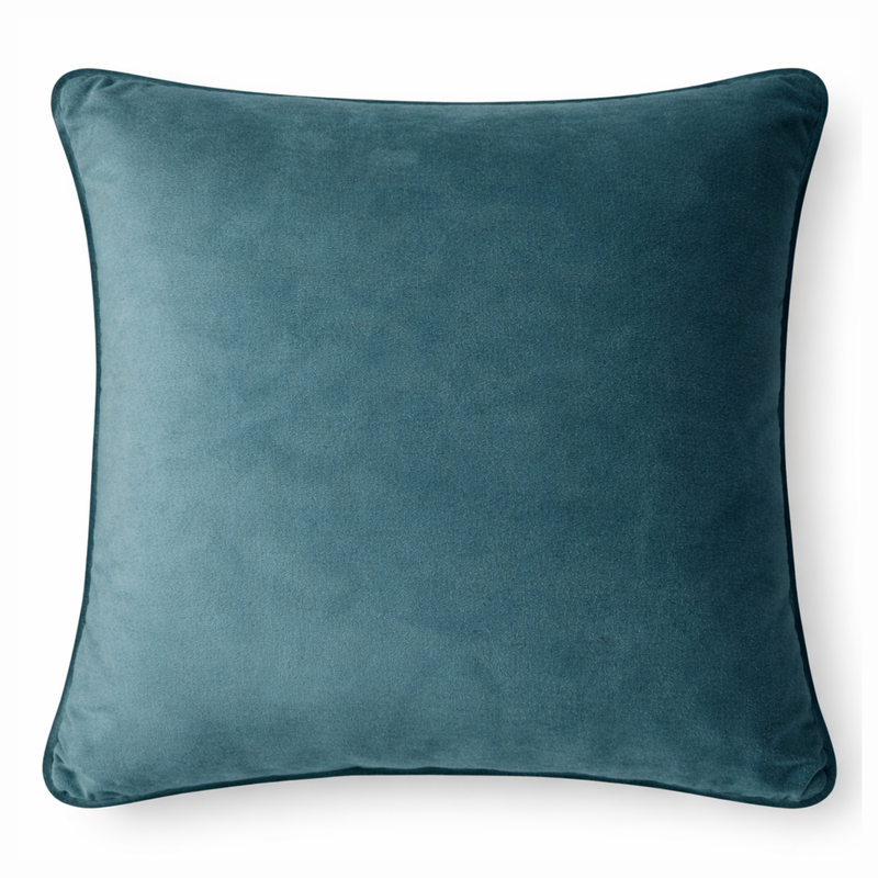 Emerald Velvet Pillow from Living Point