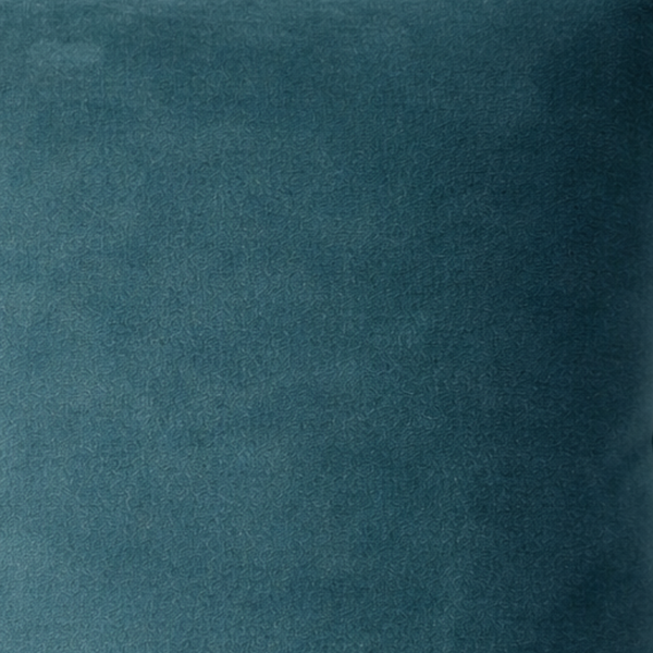 Emerald Velvet Pillow Fabric Close View from Living Point