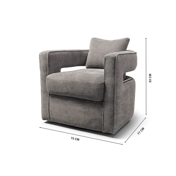 Emma Swivel Chair Living Point