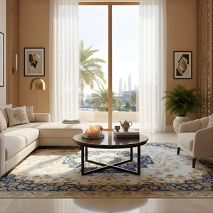 Enzo Marble Coffee Table Lifestyle Image from Living point