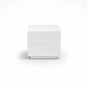 Eric Bedside Table Side View from Living point