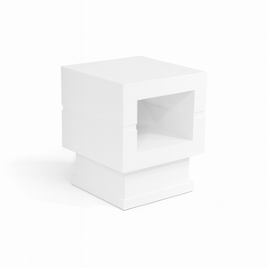 Eric End Table Side View from Living point