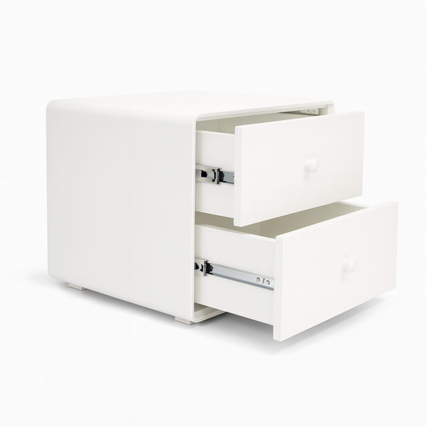 Esme Side Table Side View from Living point