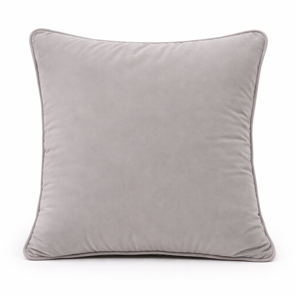 Espresso Velvet Pillow from Living Point