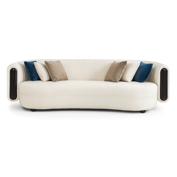 Hamilton 3 Seater Sofa Front View from Living point